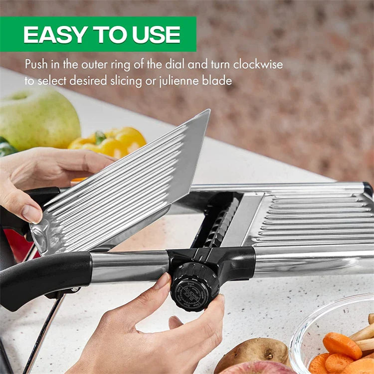 Kitchlab Adjustable Mandoline Slicer