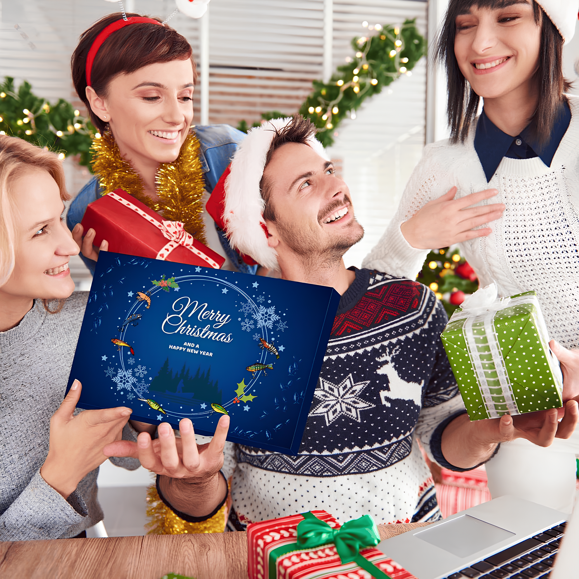 Fishing Advent Calendar Suprise Box 24 Days