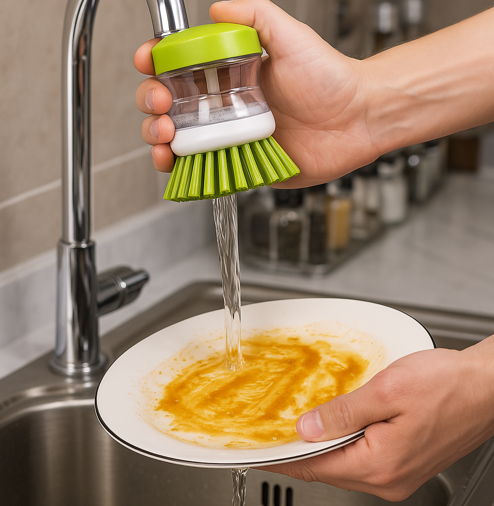 KitchLab AutoScrub™ – Smart Dispensing Brush